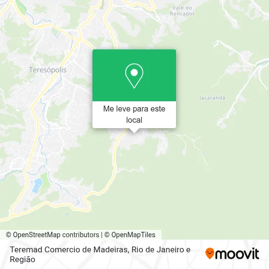 Teremad Comercio de Madeiras mapa