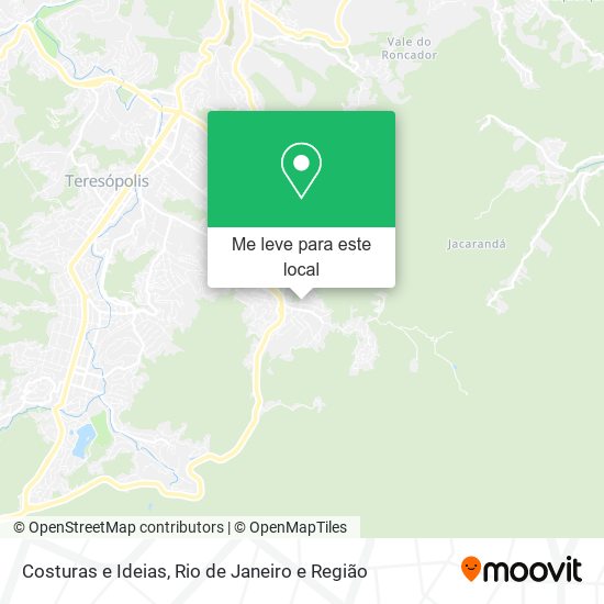 Costuras e Ideias mapa
