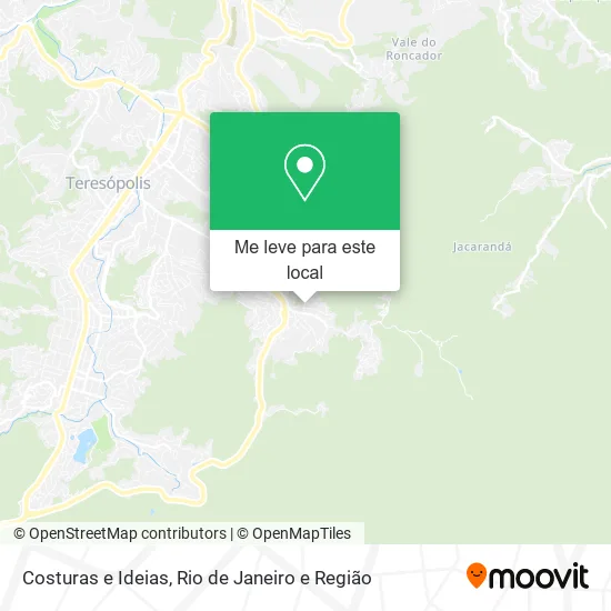 Costuras e Ideias mapa