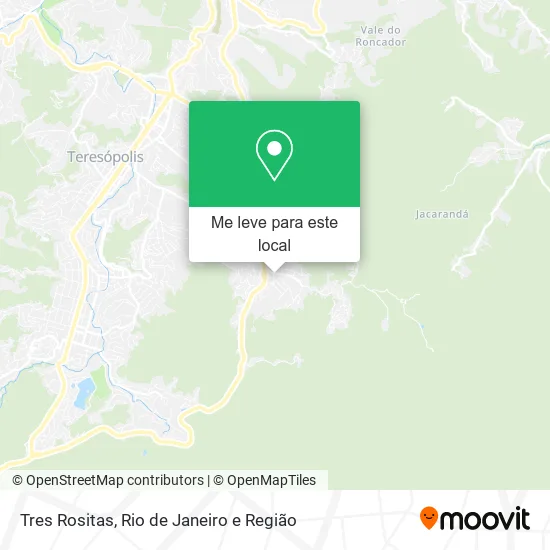 Tres Rositas mapa