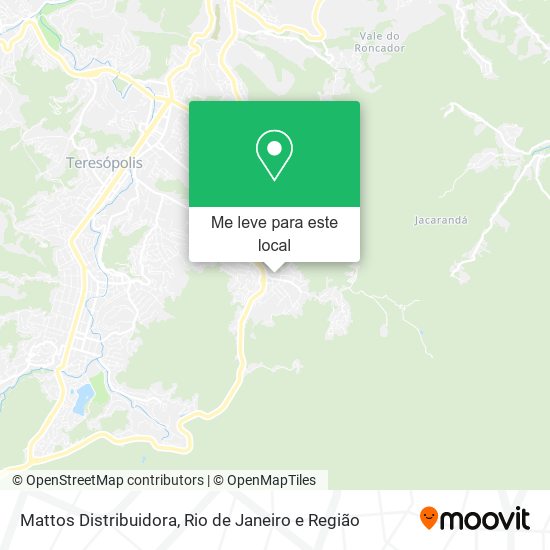 Mattos Distribuidora mapa