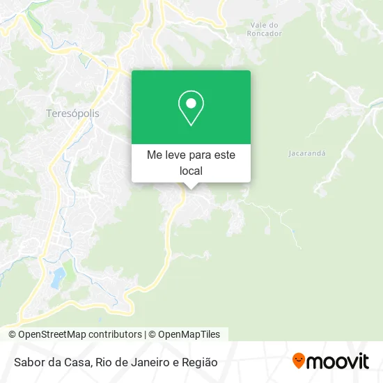 Sabor da Casa mapa