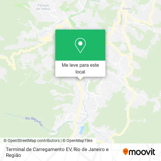 Terminal de Carregamento EV mapa
