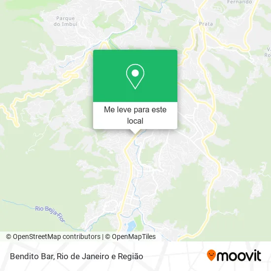 Bendito Bar mapa