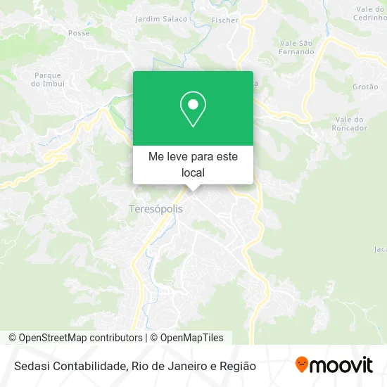 Sedasi Contabilidade mapa