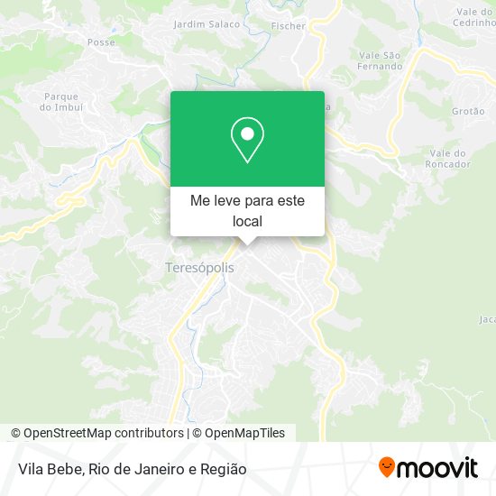 Vila Bebe mapa