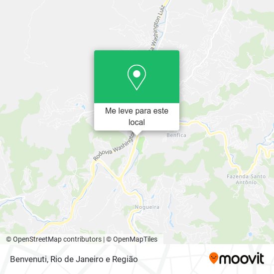 Benvenuti mapa