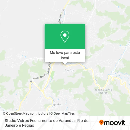 Studio Vidros Fechamento de Varandas mapa