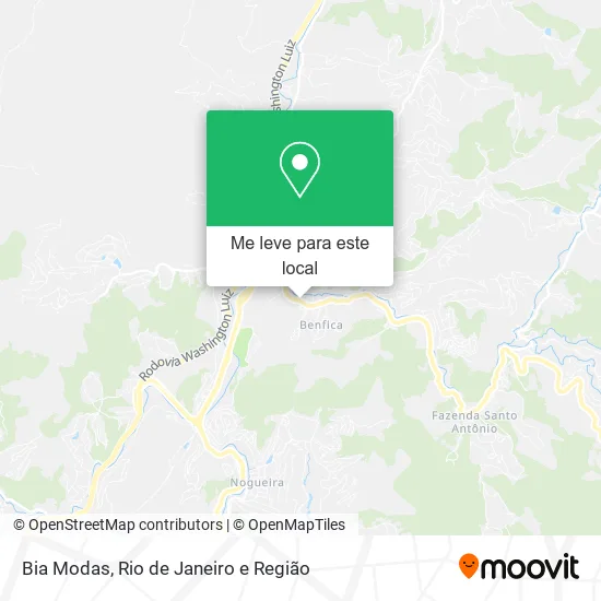Bia Modas mapa