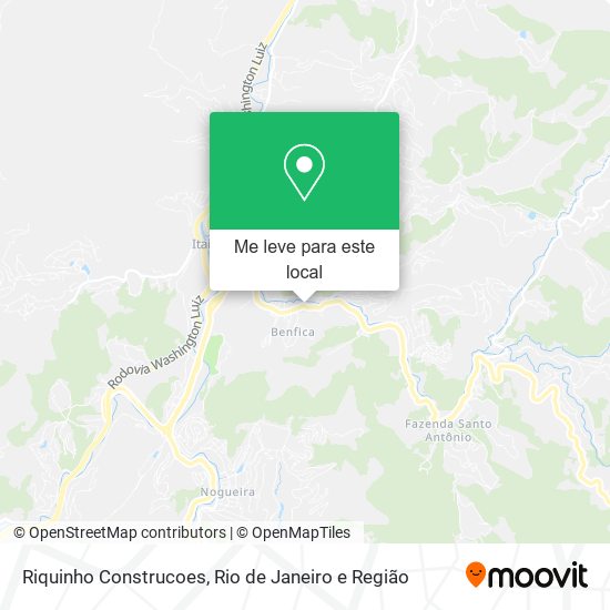 Riquinho Construcoes mapa