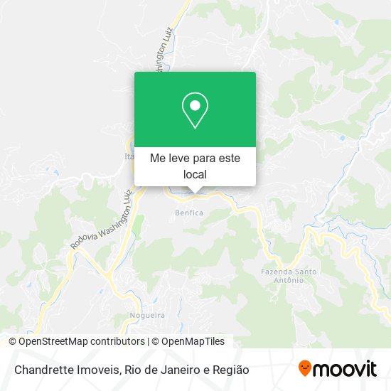 Chandrette Imoveis mapa
