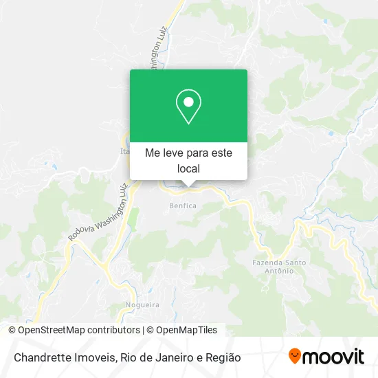 Chandrette Imoveis mapa