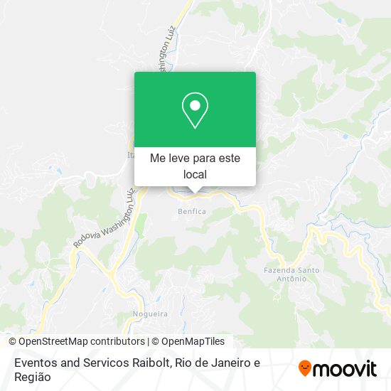 Eventos and Servicos Raibolt mapa