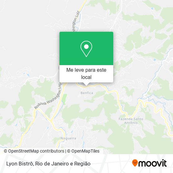 Lyon Bistrô mapa