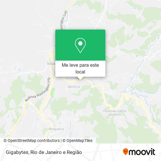 Gigabytes mapa