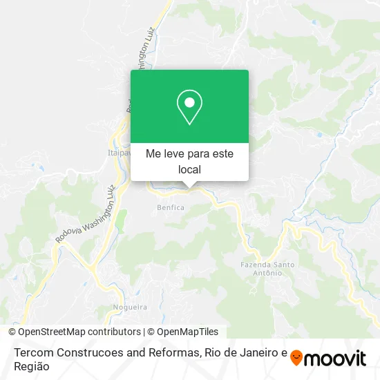 Tercom Construcoes and Reformas mapa