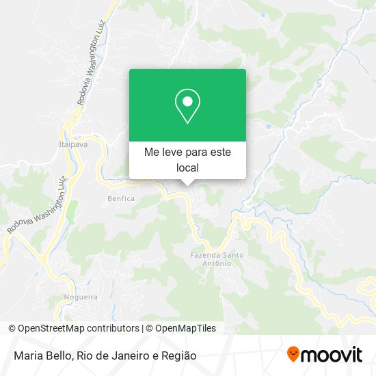 Maria Bello mapa
