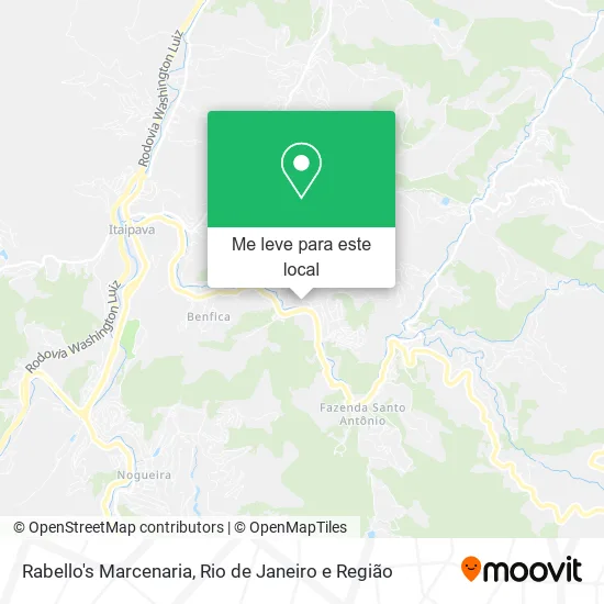 Rabello's Marcenaria mapa