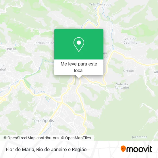 Flor de Maria mapa