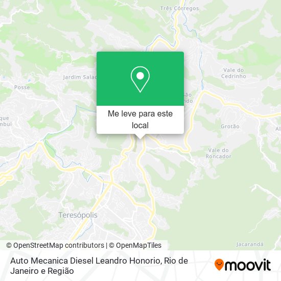 Auto Mecanica Diesel Leandro Honorio mapa