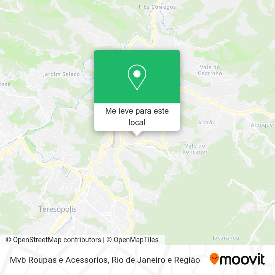 Mvb Roupas e Acessorios mapa