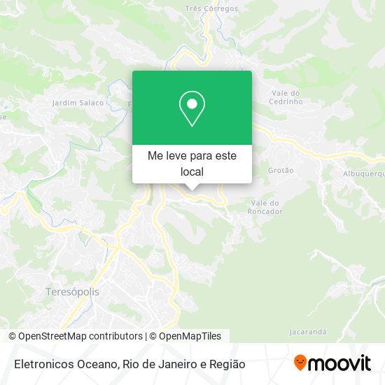 Eletronicos Oceano mapa
