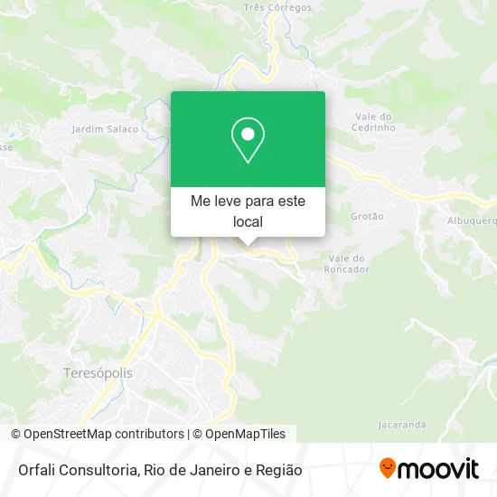 Orfali Consultoria mapa