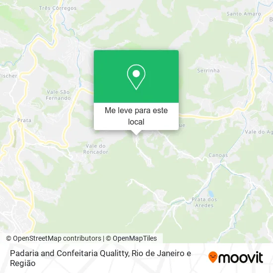 Padaria and Confeitaria Qualitty mapa