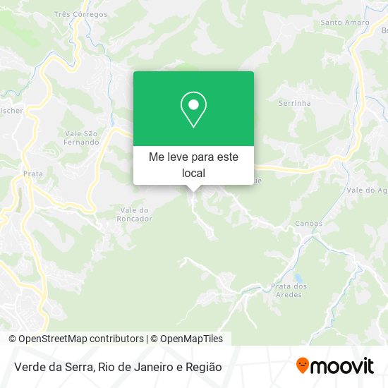 Verde da Serra mapa