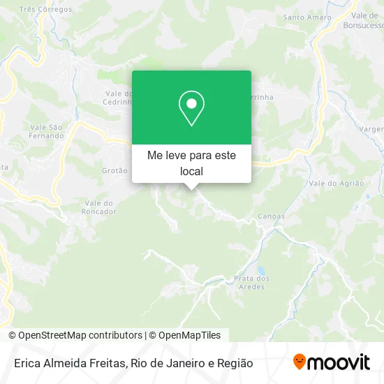 Erica Almeida Freitas mapa