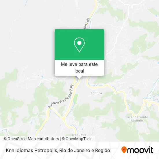 Knn Idiomas Petropolis mapa