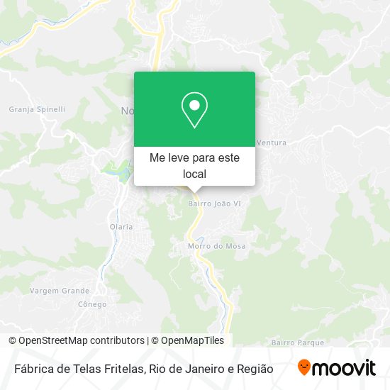 Fábrica de Telas Fritelas mapa