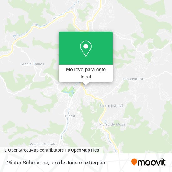 Mister Submarine mapa