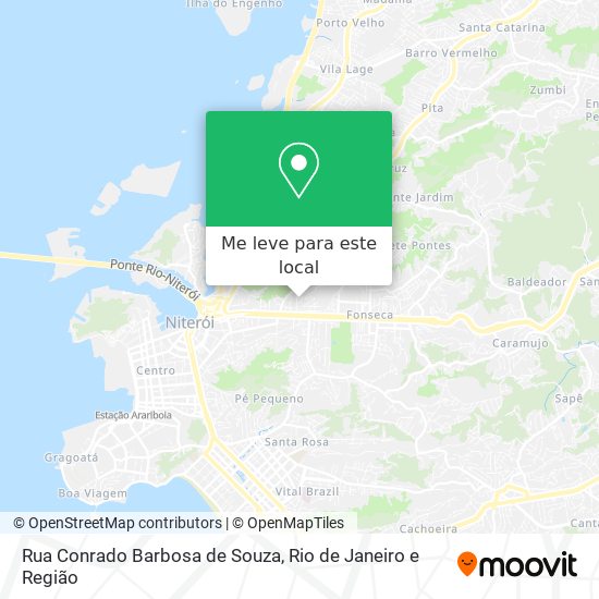 Rua Conrado Barbosa de Souza mapa