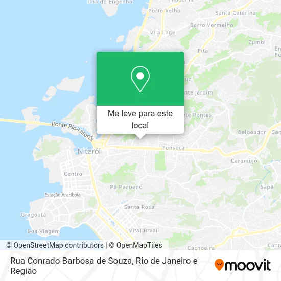 Rua Conrado Barbosa de Souza mapa