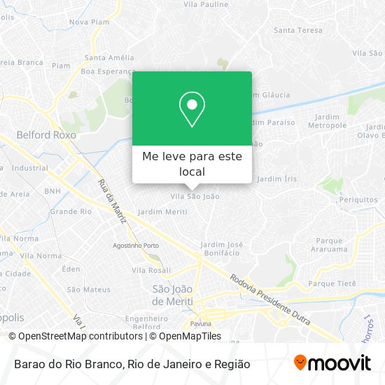 Barao do Rio Branco mapa