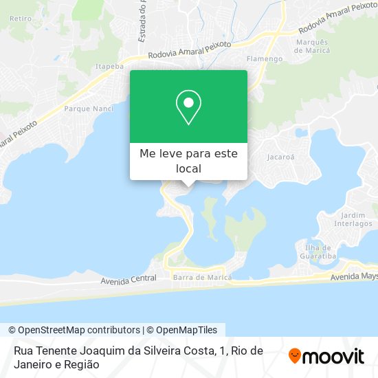 Rua Tenente Joaquim da Silveira Costa, 1 mapa