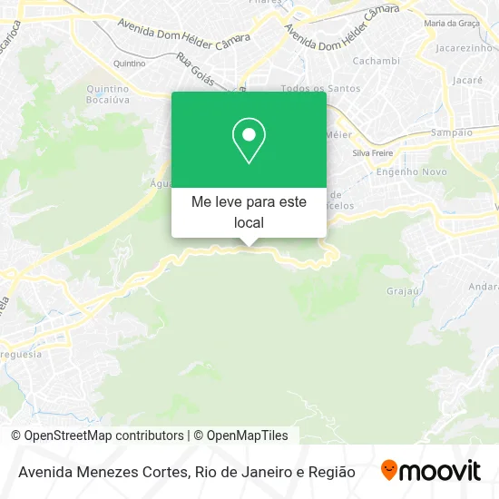 Avenida Menezes Cortes mapa