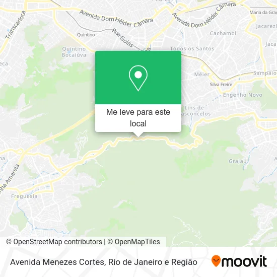 Avenida Menezes Cortes mapa