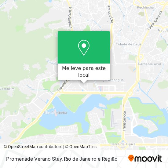 Promenade Verano Stay mapa