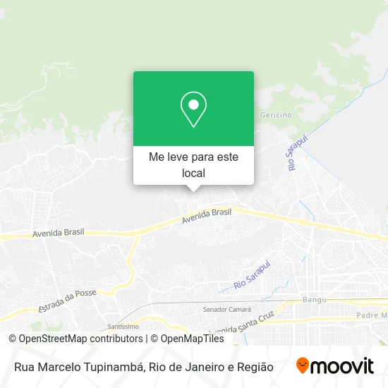 Rua Marcelo Tupinambá mapa