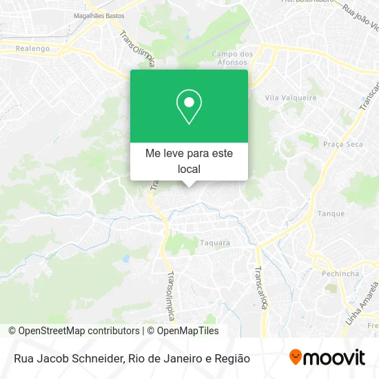 Rua Jacob Schneider mapa