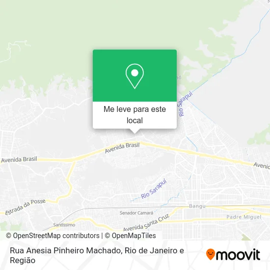 Rua Anesia Pinheiro Machado mapa