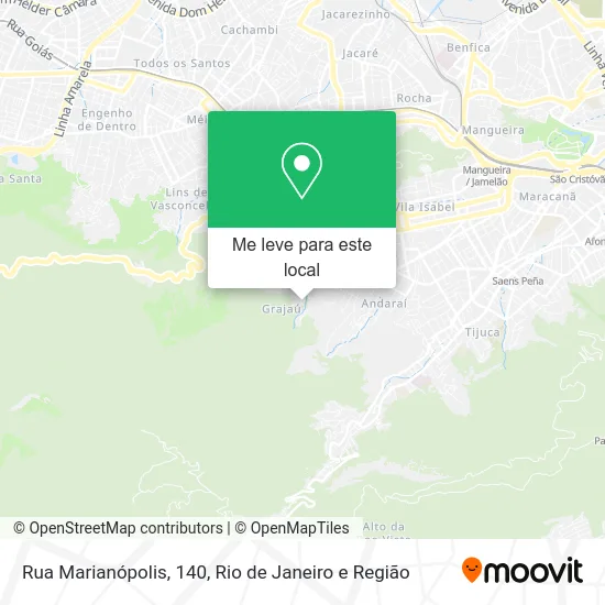 Rua Marianópolis, 140 mapa