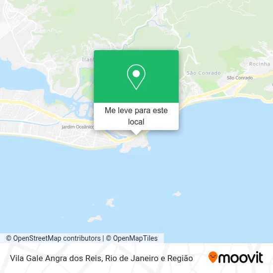 Vila Gale Angra dos Reis mapa