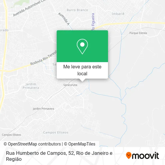 Rua Humberto de Campos, 52 mapa