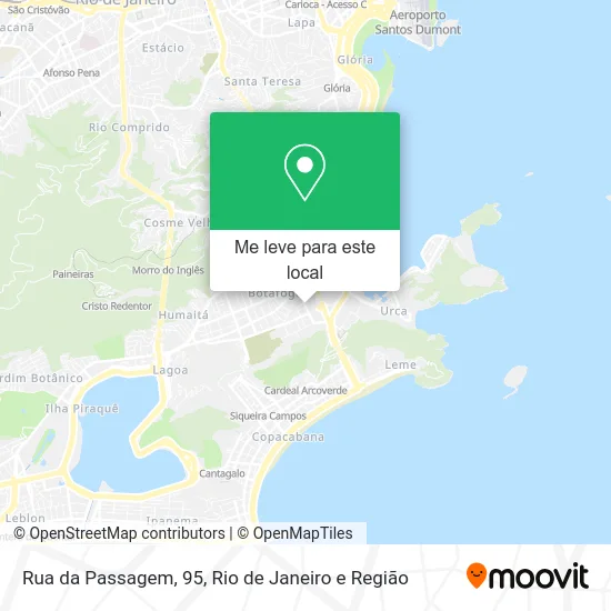 Rua da Passagem, 95 mapa
