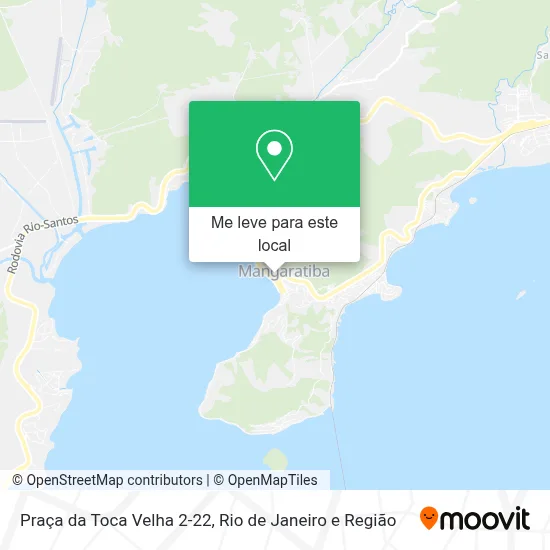 Praça da Toca Velha 2-22 mapa