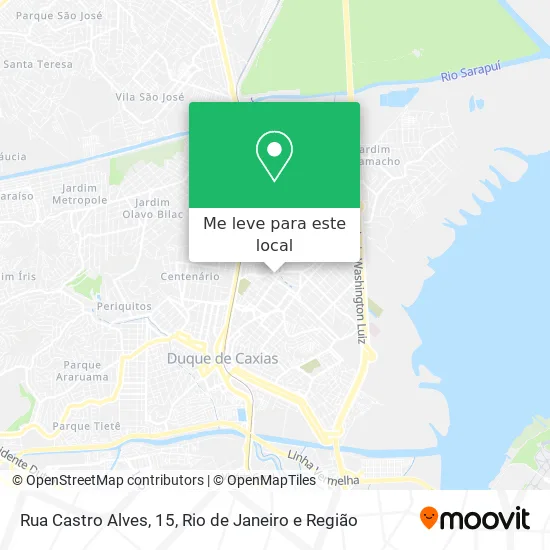Rua Castro Alves, 15 mapa