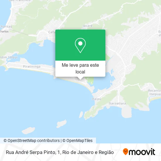 Rua André Serpa Pinto, 1 mapa